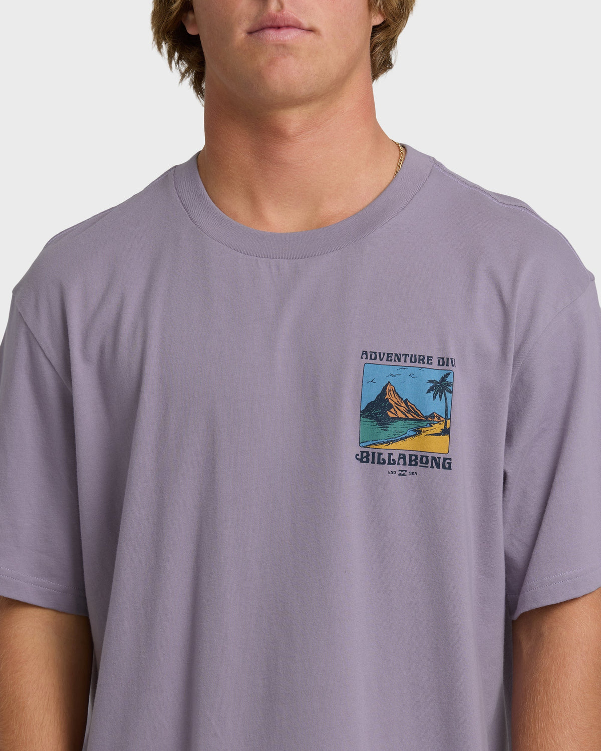 Post Cards Adiv Premium Short Sleeve T-Shirt - Purple Ash